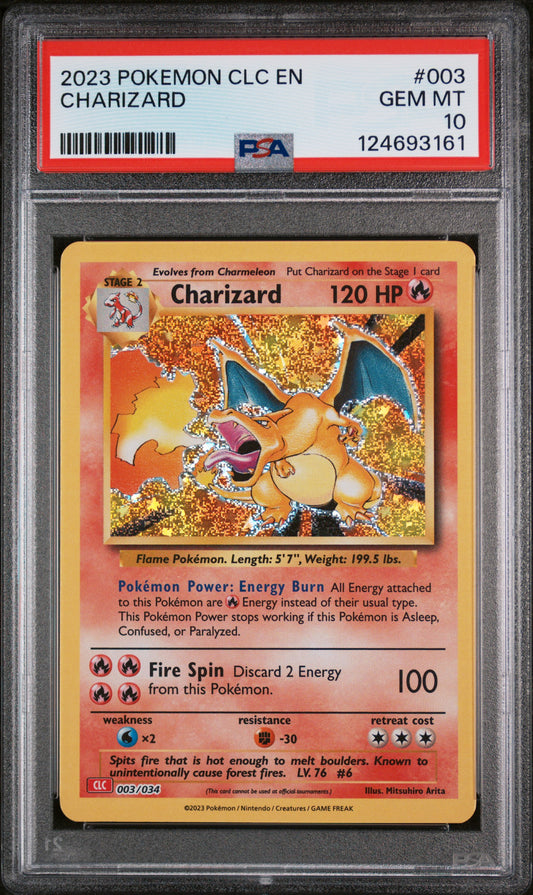 Charizard - 003 PSA 10