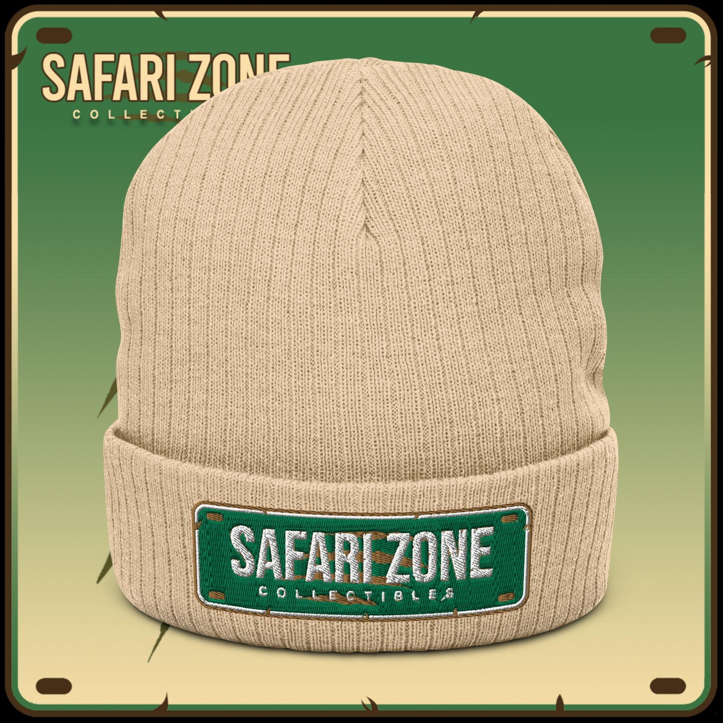 Savage Swag: Ribbed knit beanie