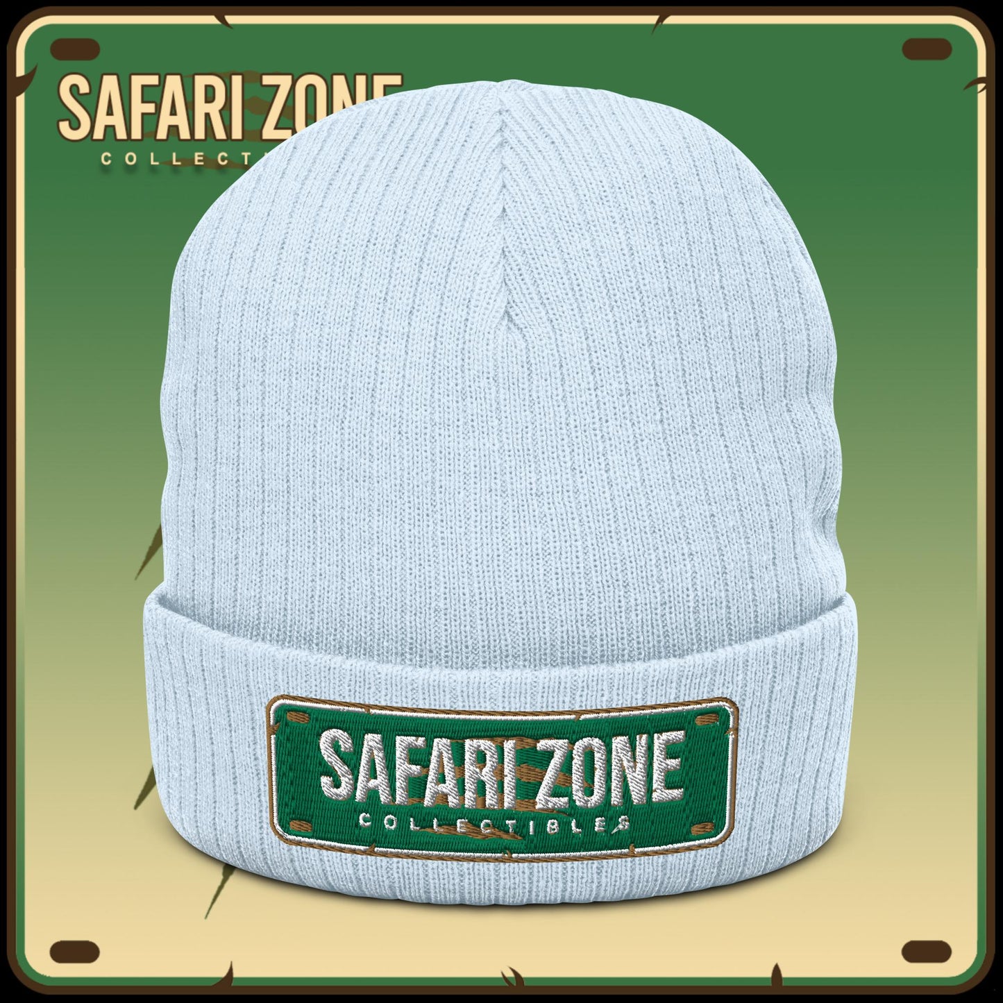 Savage Swag: Ribbed knit beanie