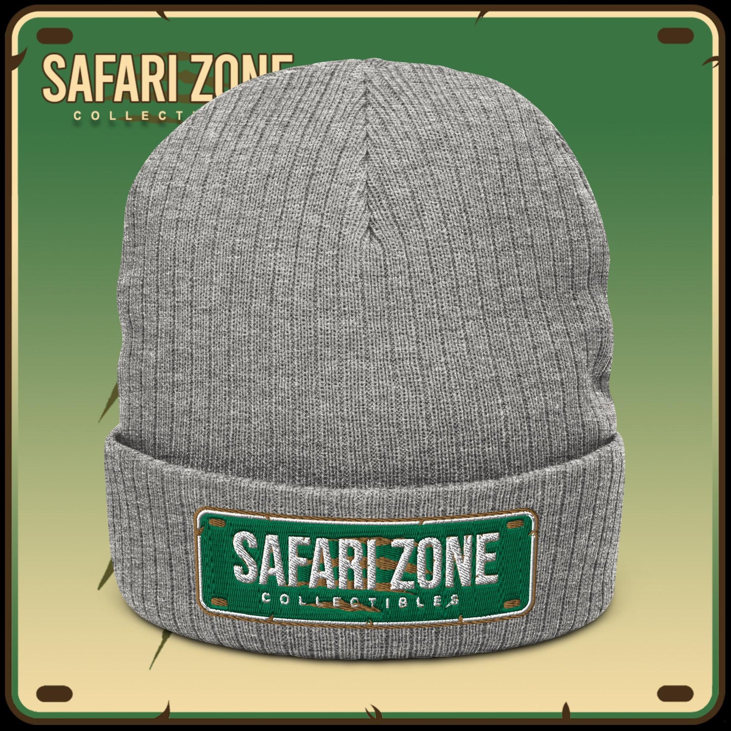 Savage Swag: Ribbed knit beanie