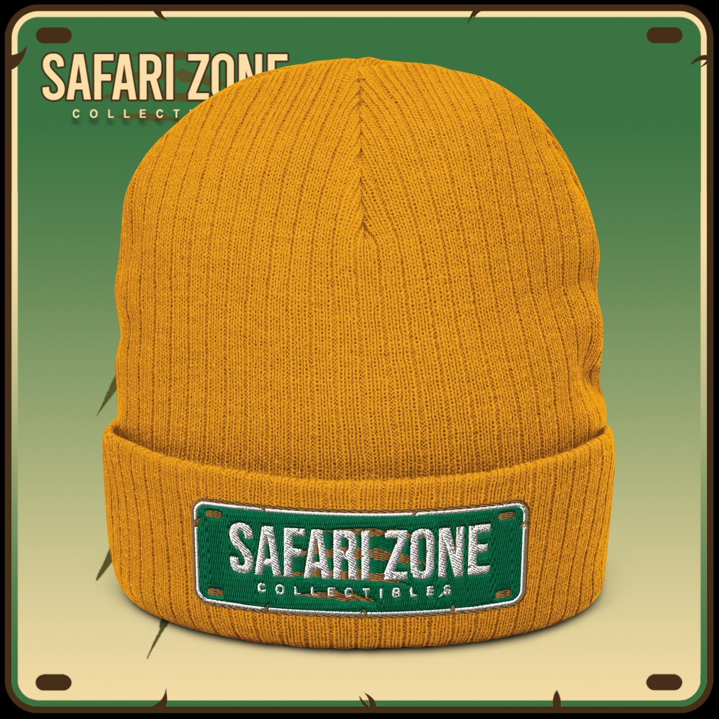 Savage Swag: Ribbed knit beanie