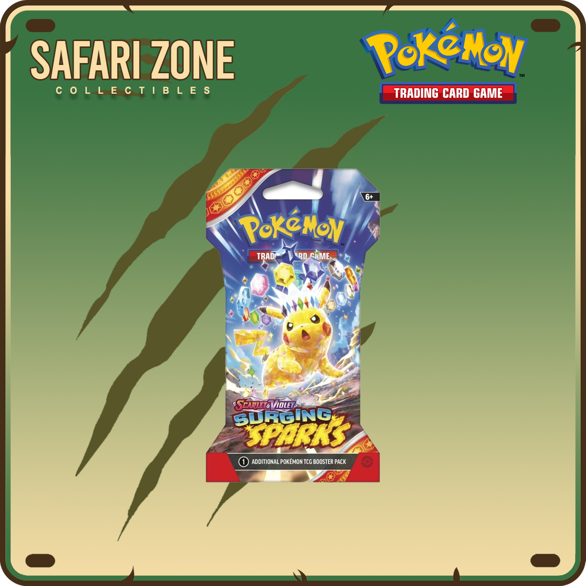 Pokemon TCG: SV08 Surging Sparks Sleeved Booster Pack