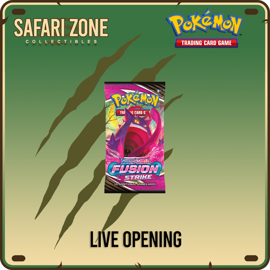 Live Openings: Twitch Stream - Fusion Strike Booster Pack