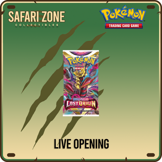 Live Openings: Twitch Stream - Lost Origin Booster Pack