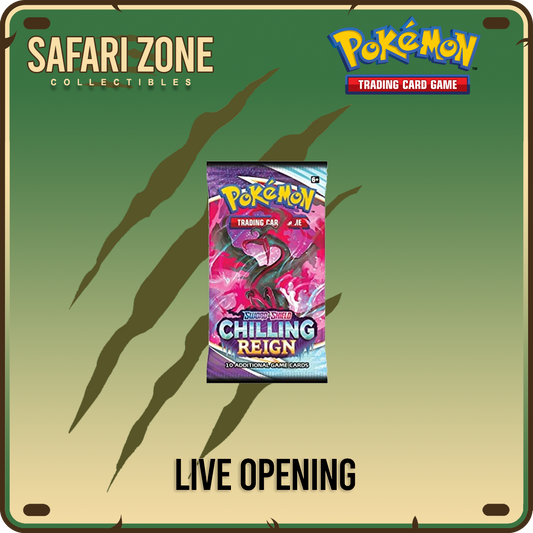 Live Openings: Twitch Stream - Chilling Reign Booster Pack