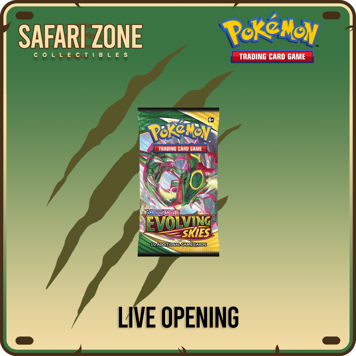 Live Openings: Twitch Stream - Evolving Skies Booster Pack