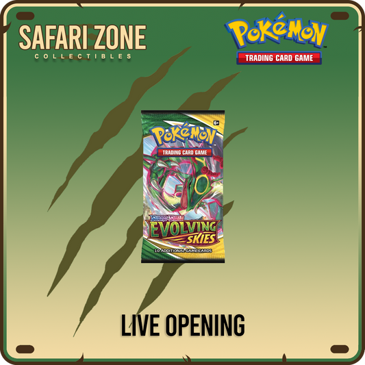 Live Openings: Twitch Stream - Evolving Skies Booster Pack