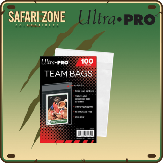 Ultra Pro: Resealable Team Bags (100-Pack)