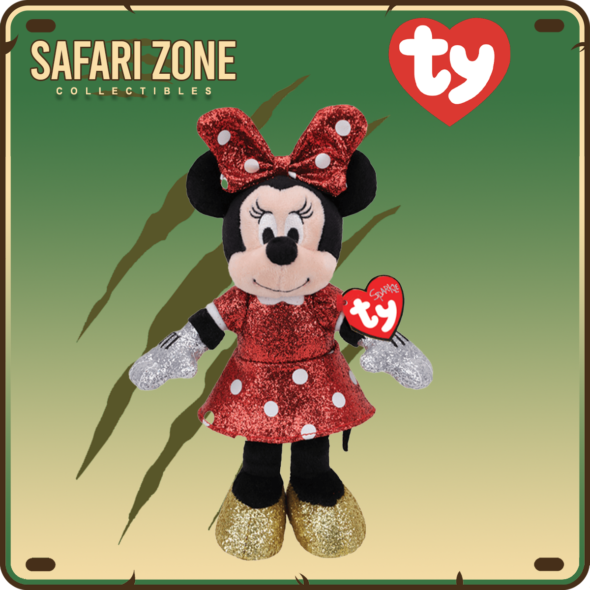 TY Beanie Babies - Disney - Minnie Mouse