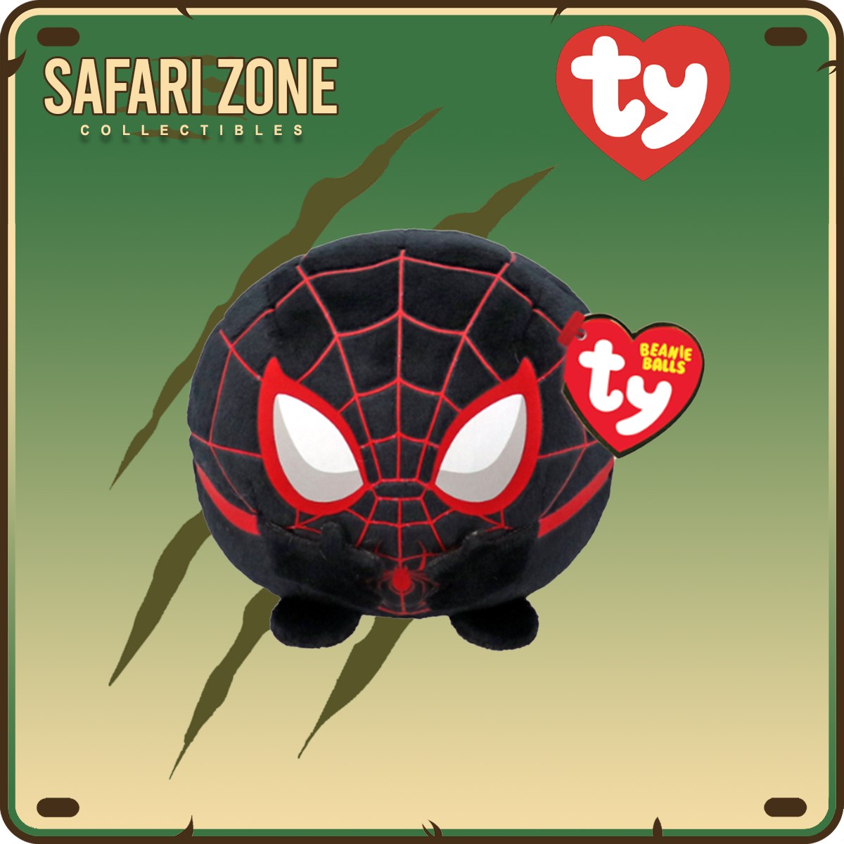 TY Beanie Babies Balls - Miles Morales