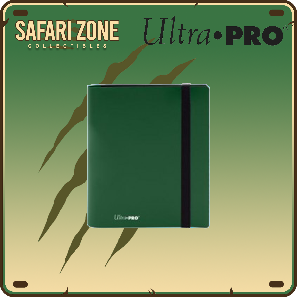 Ultra Pro: 4-Pocket Eclipse Binder - Forest Green