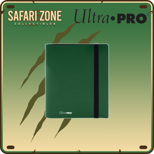 Ultra Pro: 4-Pocket Eclipse Binder - Forest Green