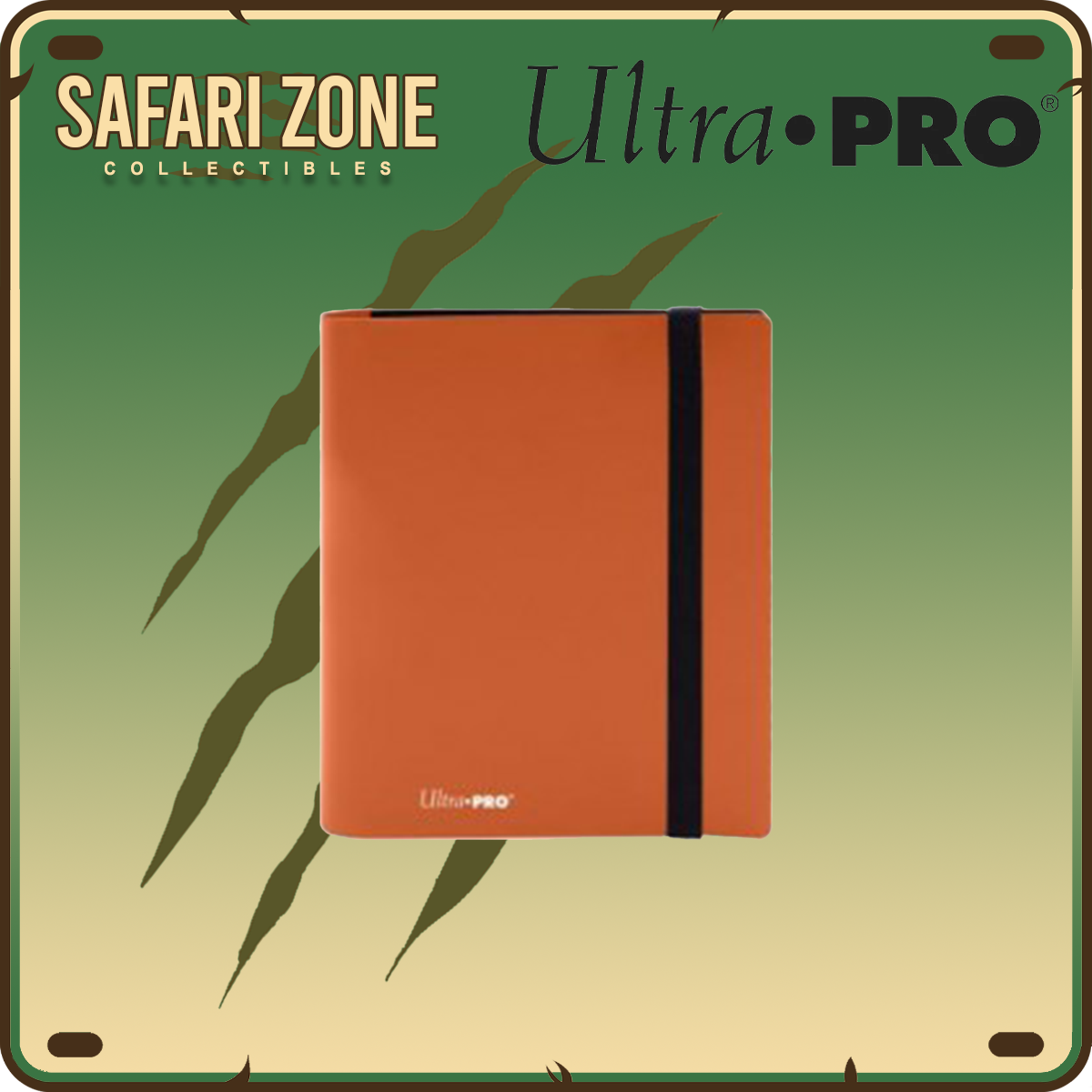 Ultra Pro: 4-Pocket Eclipse Binder - Pumpkin Orange