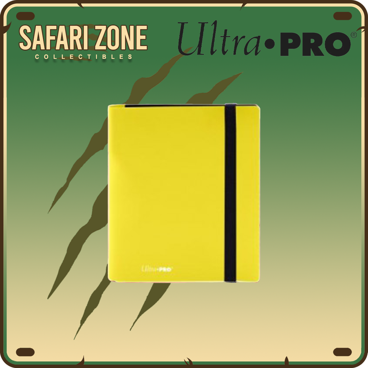 Ultra Pro: 4-Pocket Eclipse Binder - Lemon Yellow