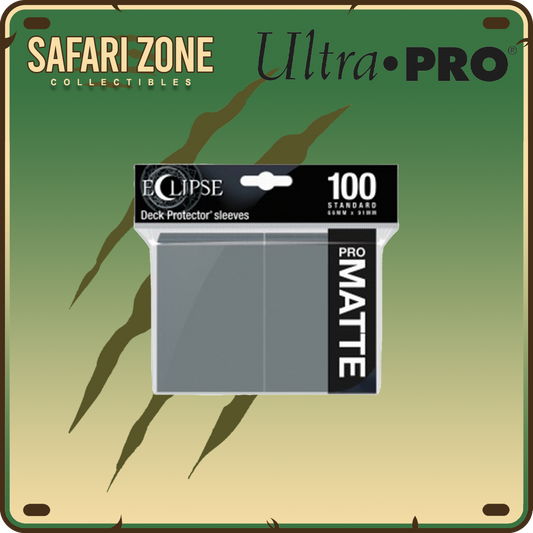 Ultra Pro: Eclipse Matte Standard Size Sleeves - Smoke Grey