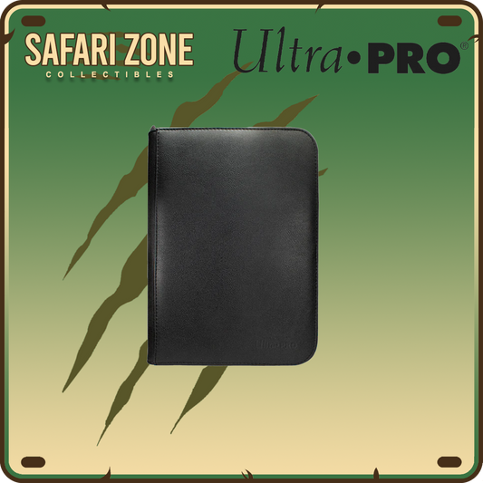 Ultra Pro: Zippered PRO Binder 9 Pocket - Black