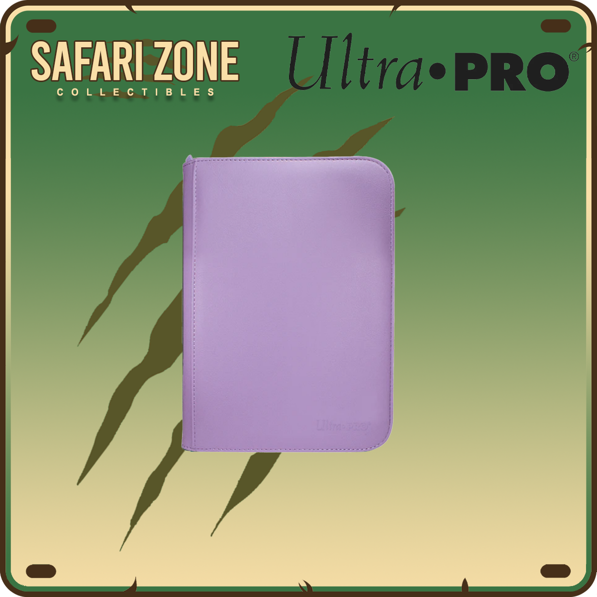 Ultra Pro: Zippered PRO Binder 9 Pocket - Purple