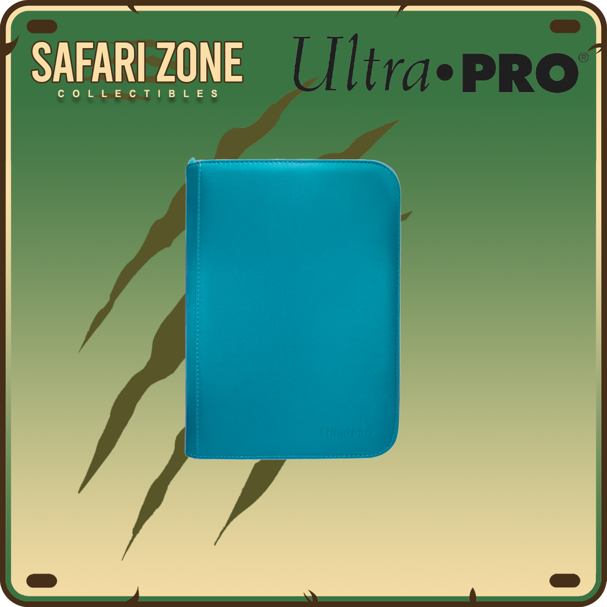 Ultra Pro: Zippered PRO Binder 9 Pocket - Teal