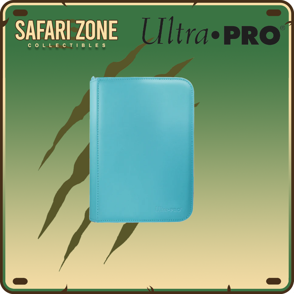 Ultra Pro: Zippered PRO Binder 9 Pocket - Light Blue