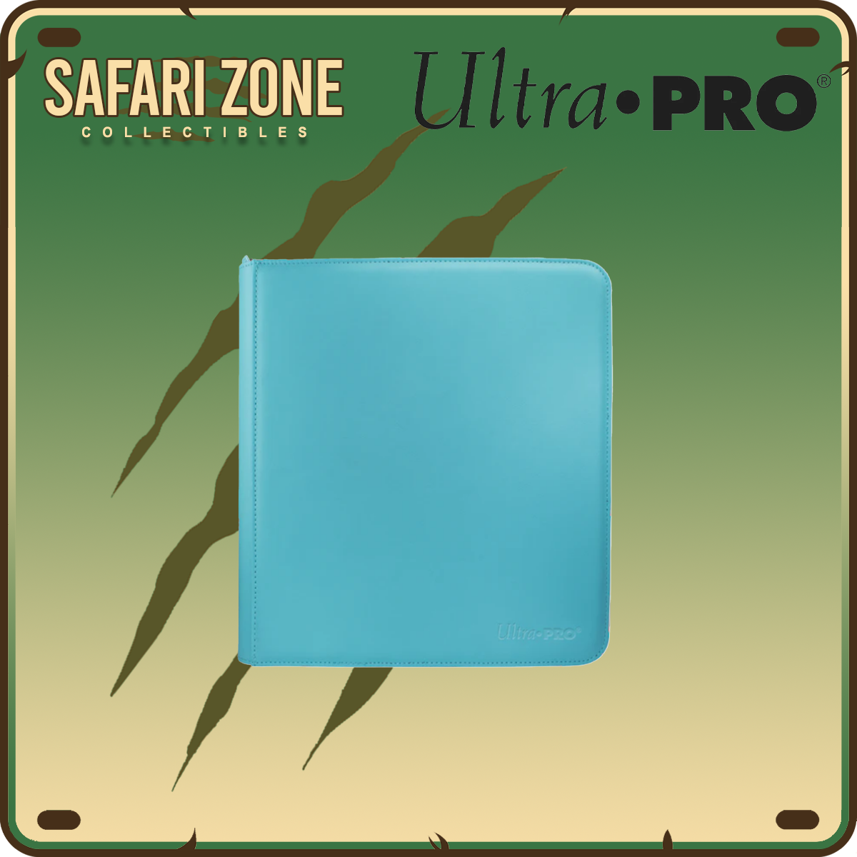 Ultra Pro: Zippered PRO Binder 12 Pocket - Light Blue