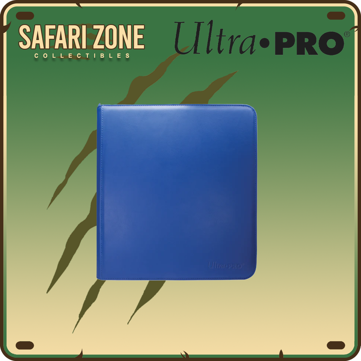 Ultra Pro: Zippered PRO Binder 12 Pocket - Blue