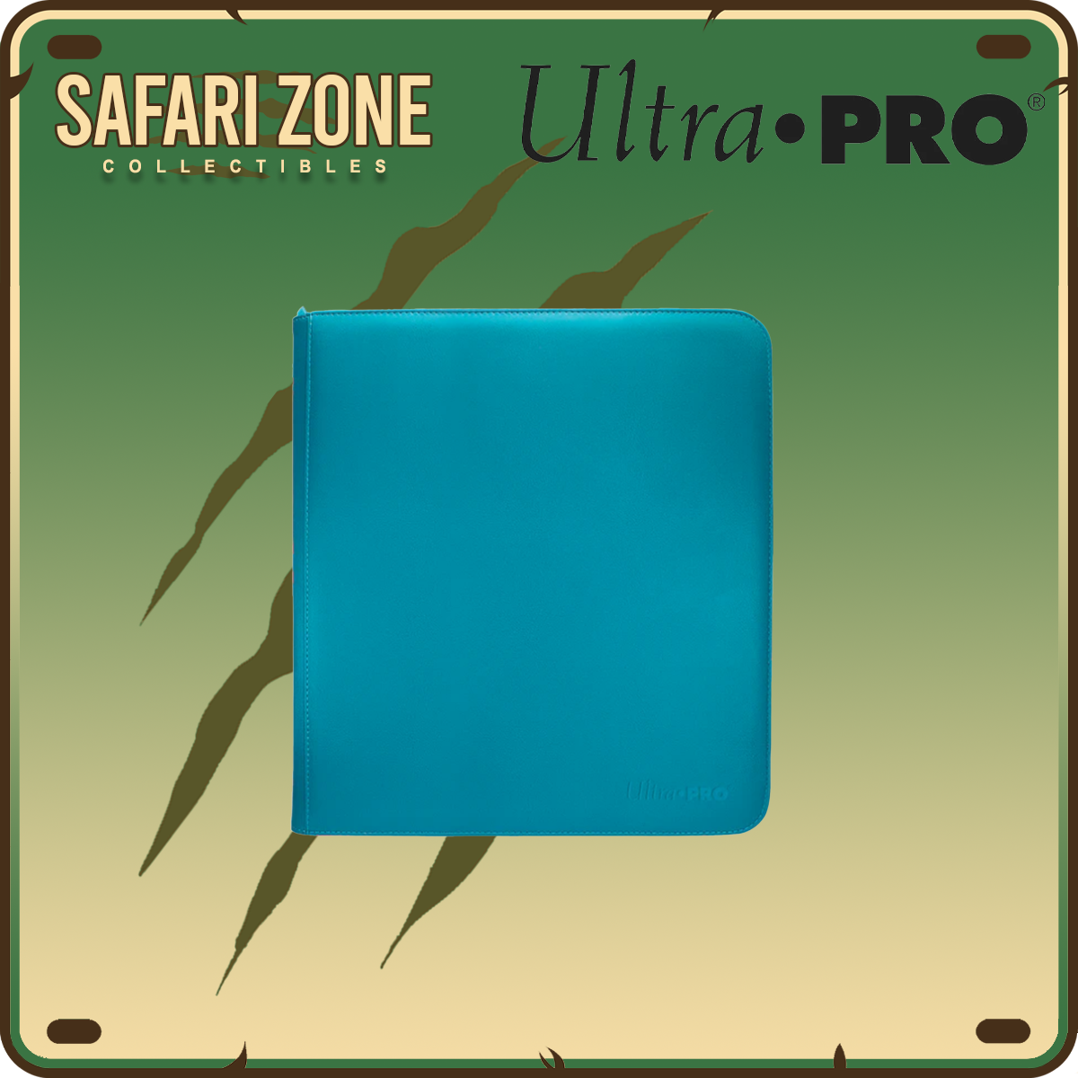 Ultra Pro: Zippered PRO Binder 12 Pocket - Teal