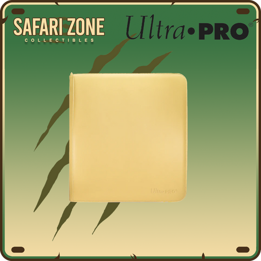 Ultra Pro: Zippered PRO Binder 12 Pocket - Yellow