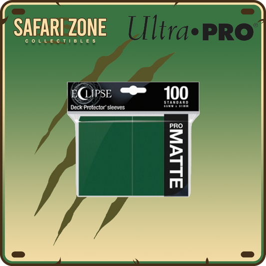 Ultra Pro: Eclipse Matte Standard Size Sleeves - Forest Green