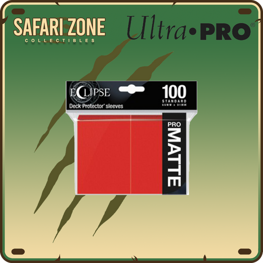 Ultra Pro: Eclipse Matte Standard Size Sleeves - Apple Red