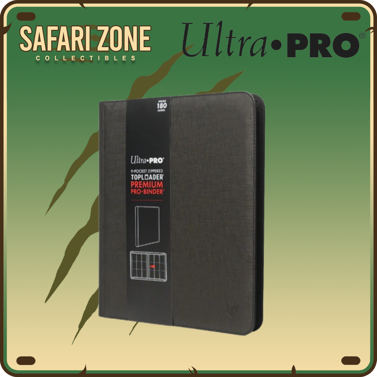 Ultra Pro: 9-Pocket Zippered TOPLOADER® Premium PRO-BINDER®