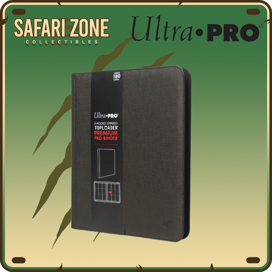 Ultra Pro: 9-Pocket Zippered TOPLOADER® Premium PRO-BINDER®