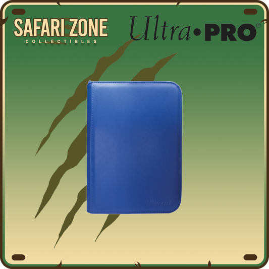 Ultra Pro: Zippered PRO Binder 4 Pocket - Blue