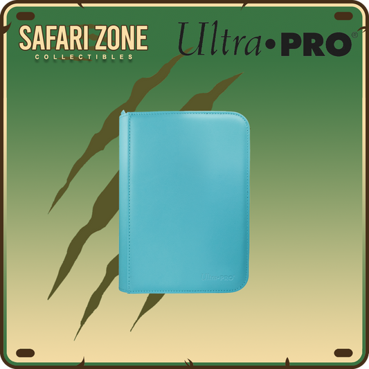 Ultra Pro: Zippered PRO Binder 4 Pocket - Light Blue