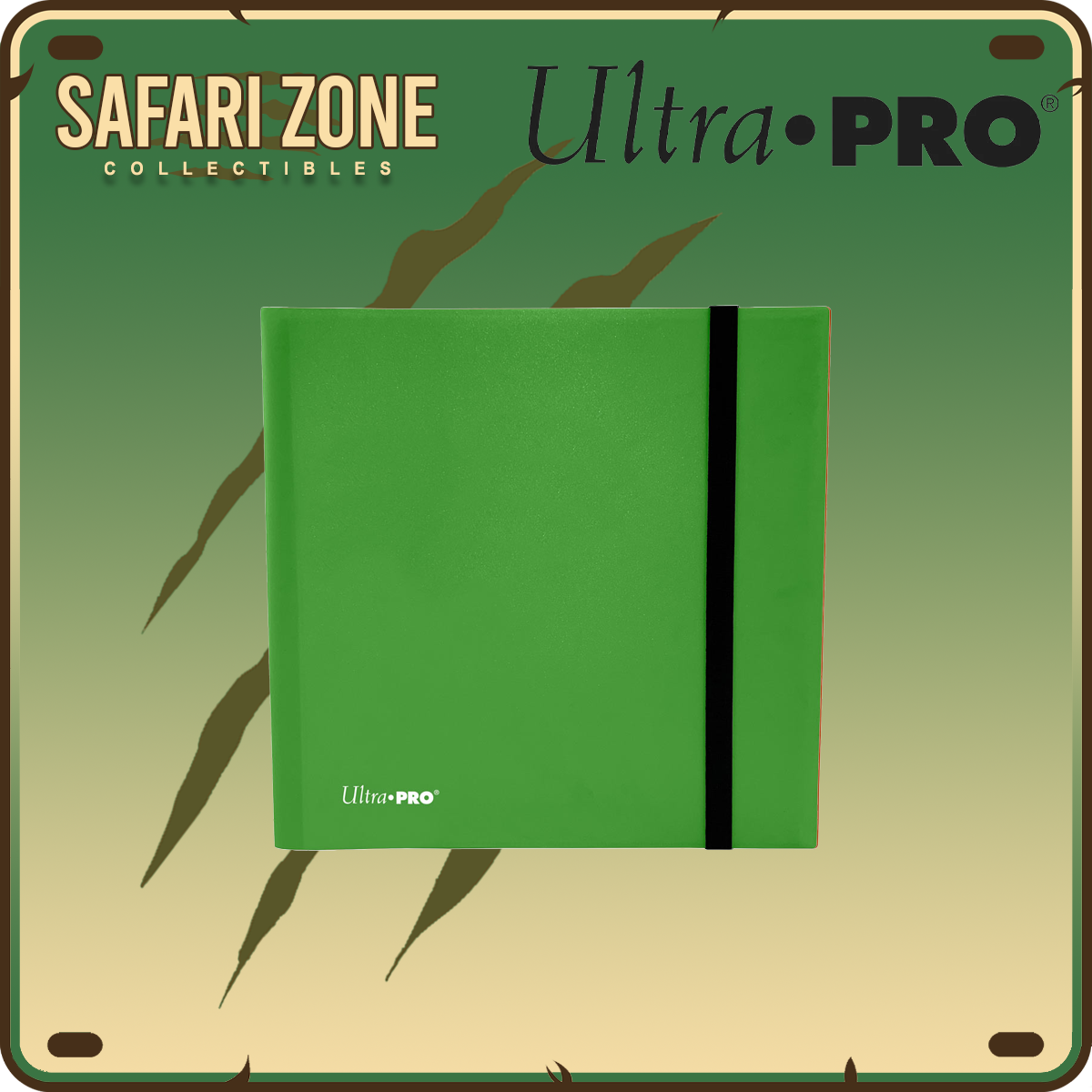 Ultra Pro: 12-Pocket Eclipse Binder - Lime Green