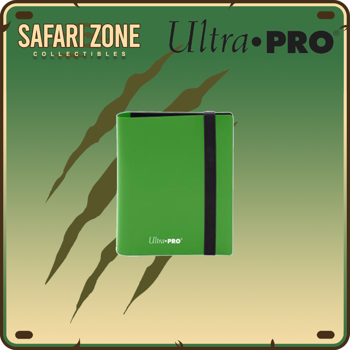 Ultra Pro: PRO Binder 2-Pocket Eclipse - Lime Green