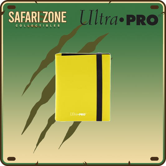 Ultra Pro: PRO Binder 2-Pocket Eclipse - Lemon Yellow