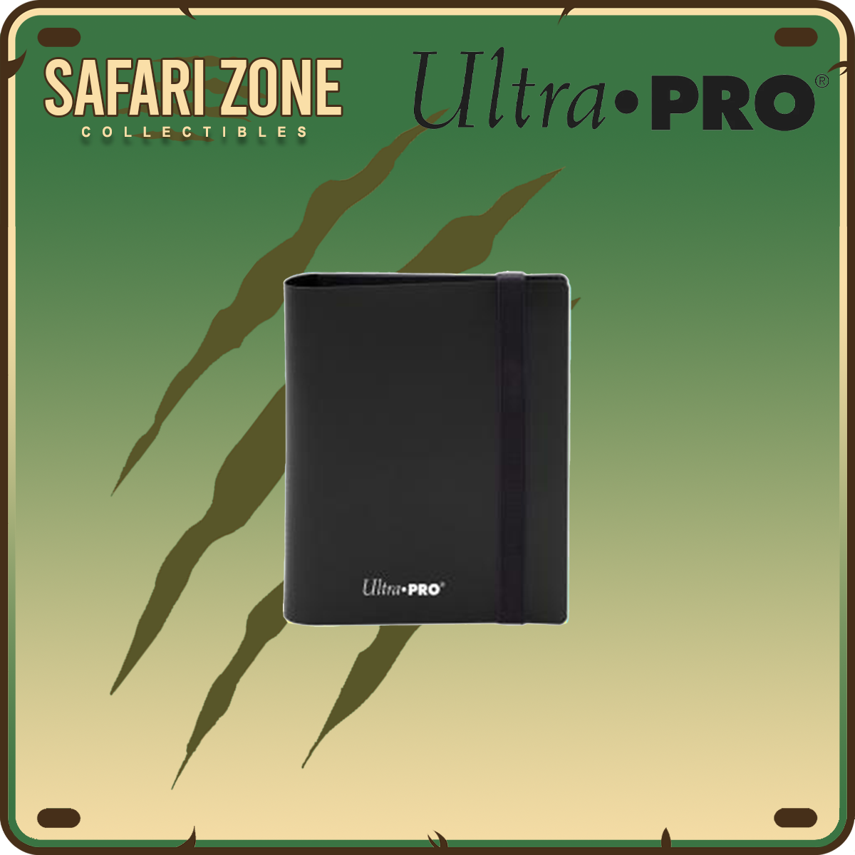 Ultra Pro: PRO Binder 2-Pocket Eclipse - Jet Black