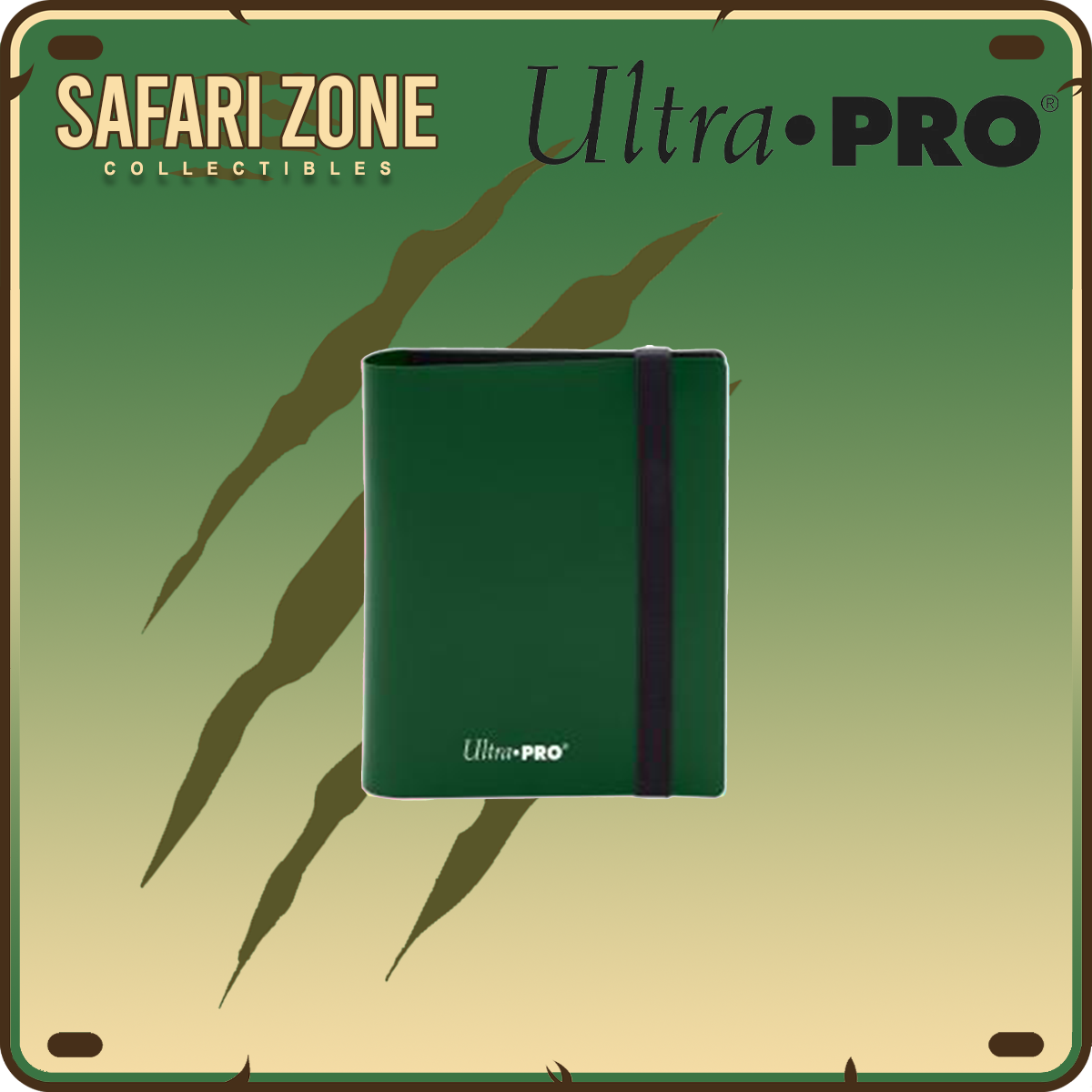 Ultra Pro: PRO Binder 2-Pocket Eclipse - Forest Green