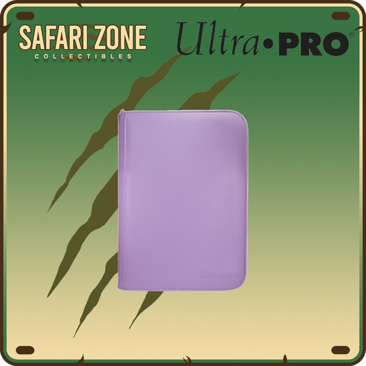 Ultra Pro: Zippered PRO Binder 4 Pocket - Purple