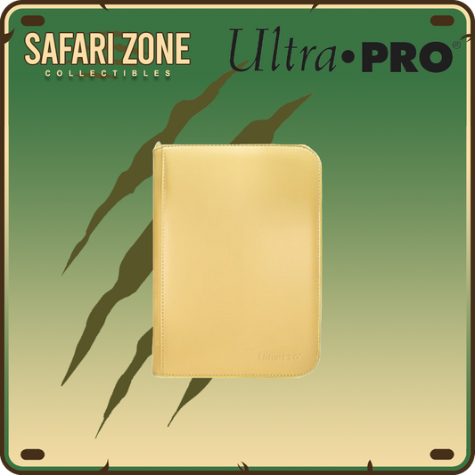 Ultra Pro: Zippered PRO Binder 4 Pocket - Yellow