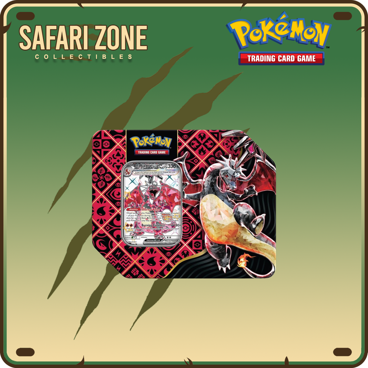 Pokemon: SV4.5 Paldean Fates Tin [Charizard ex]