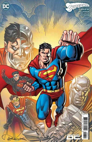 Superman #6 Cover G 1 in 25 Alex Saviuk Card Stock Variant