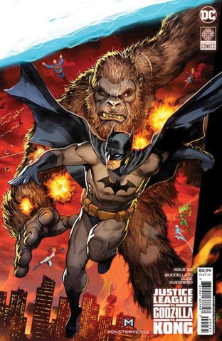 Justice League vs Godzilla vs Kong #2 (Of 7) Cover C David Nakayama Batman Connecting Card Stock Variant