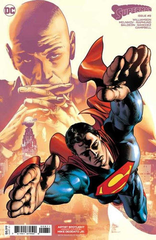 Superman #8 Cover E Mike Deodato Jr Artist Spotlight Card Stock Variant
