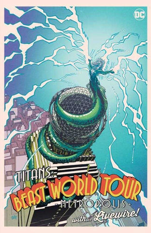 Titans Beast World Tour Metropolis #1 (One Shot) Cover C Cully Hamner Card Stock Variant