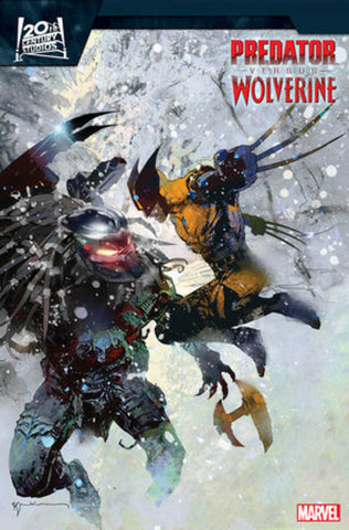 Predator vs Wolverine #4 Bill Sienkiewicz Variant