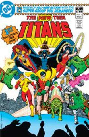 New Teen Titans #1 Facsimile Edition Cover B George Perez & Dick Giordano Foil Variant