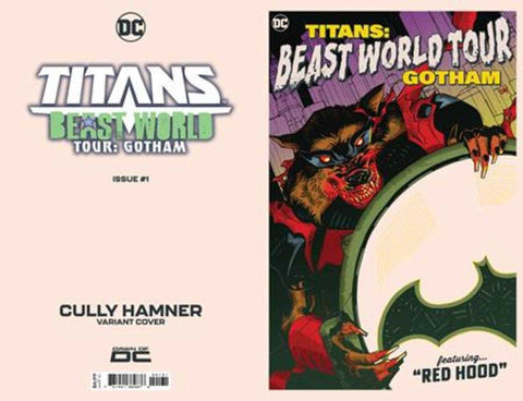 Titans Beast World Tour Gotham #1 (One Shot) Cover C Cully Hamner Card Stock Variant