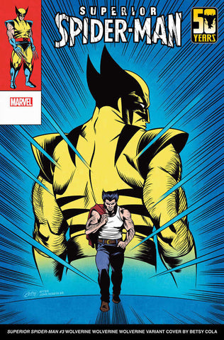 Superior Spider-Man 3 Betsy Cola Wolverine Wolverine Wolverine Variant